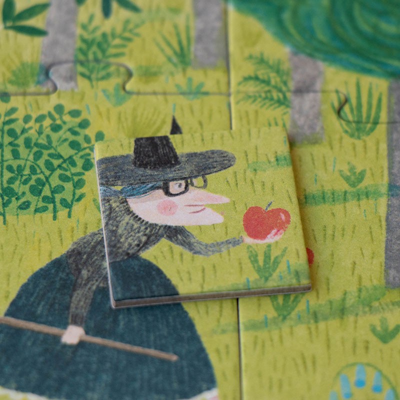 puzzle y juego de historias